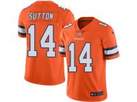 Nike Courtland Sutton Limited Orange Youth Jersey - NFL Denver Broncos #14 Rush Vapor Untouchable