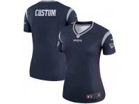NIKE CUSTOM NEW ENGLAND PATRIOTS Women'S LEGEND NAVY JERSEY