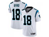 Nike Damiere Byrd Carolina Panthers Men's Limited White Vapor Untouchable Jersey