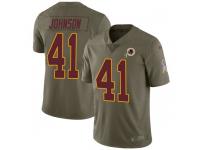 Nike Danny Johnson Washington Redskins Youth Limited Green 2017 Salute to Service Jersey