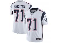 Nike Danny Shelton Limited White Road Men's Jersey - NFL New England Patriots #71 Vapor Untouchable