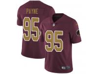 Nike Daron Payne Limited Burgundy Red Alternate Men's Jersey - NFL Washington Redskins #95 Vapor Untouchable 80th Anniversary