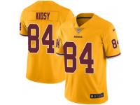 Nike Darvin Kidsy Washington Redskins Men's Limited Gold Color Rush Jersey