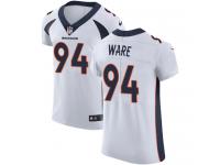 Nike DeMarcus Ware Elite White Road Men's Jersey - NFL Denver Broncos #94 Vapor Untouchable