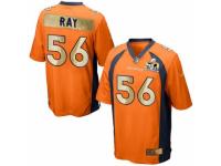 Nike Denver Broncos 56 Shane Ray Orange Team Color Men's Stitched NFL Game Super Bowl 50 Collection Jersey