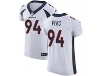 Nike Domata Peko Elite White Road Men's Jersey - NFL Denver Broncos #94 Vapor Untouchable