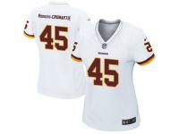 Nike Dominique Rodgers-Cromartie Washington Redskins Women's Game White Jersey