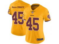 Nike Dominique Rodgers-Cromartie Washington Redskins Women's Limited Gold Color Rush Jersey