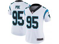 Nike Dontari Poe Limited White Road Women's Jersey - NFL Carolina Panthers #95 Vapor Untouchable