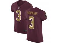 Nike Dustin Hopkins Elite Burgundy Red Alternate Men's Jersey - NFL Washington Redskins #3 Vapor Untouchable