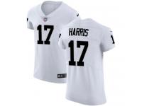 Nike Dwayne Harris Elite White Road Men's Jersey - NFL Oakland Raiders #17 Vapor Untouchable