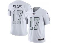 Nike Dwayne Harris Limited White Men's Jersey - NFL Oakland Raiders #17 Rush Vapor Untouchable