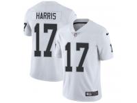 Nike Dwayne Harris Limited White Road Men's Jersey - NFL Oakland Raiders #17 Vapor Untouchable