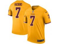 Nike Dwayne Haskins Washington Redskins Men's Legend Vapor Untouchable Gold Color Rush Jersey