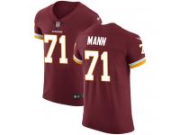 Nike Elite Charles Mann Burgundy Red Men's Jersey - Washington Redskins #71 NFL Vapor Untouchable Home