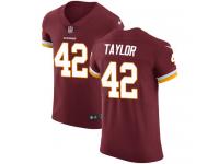 Nike Elite Charley Taylor Burgundy Red Men's Jersey - Washington Redskins #42 NFL Vapor Untouchable Home