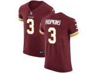 Nike Elite Dustin Hopkins Burgundy Red Men's Jersey - Washington Redskins #3 NFL Vapor Untouchable Home