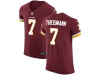 Nike Elite Joe Theismann Burgundy Red Men's Jersey - Washington Redskins #7 NFL Vapor Untouchable Home