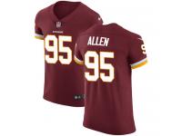 Nike Elite Jonathan Allen Burgundy Red Men's Jersey - Washington Redskins #95 NFL Vapor Untouchable Home