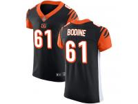 Nike Elite Russell Bodine Black Men's Jersey - Cincinnati Bengals #61 NFL Vapor Untouchable Home