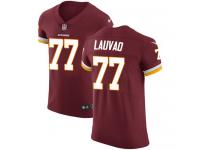 Nike Elite Shawn Lauvao Burgundy Red Men's Jersey - Washington Redskins #77 NFL Vapor Untouchable Home