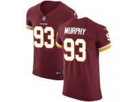 Nike Elite Trent Murphy Burgundy Red Men's Jersey - Washington Redskins #93 NFL Vapor Untouchable Home