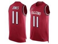 Nike Falcons #11 Julio Jones Red Team Color Men Stitched NFL Tank Top