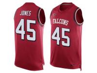 Nike Falcons #45 Deion Jones Red Team Color Men Stitched NFL Tank Top