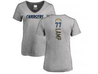 Nike Forrest Lamp Ash Backer Women's - NFL Los Angeles Chargers #77 T-Shirt