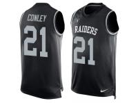 Nike Gareon Conley Black Men's Jersey - NFL Oakland Raiders #22 Player Name & Number Tank Top