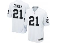 Nike Gareon Conley Game White Road Men's Jersey - NFL Oakland Raiders #22