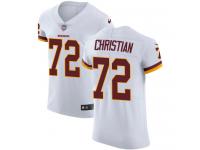 Nike Geron Christian Elite White Road Men's Jersey - NFL Washington Redskins #72 Vapor Untouchable