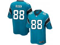 Nike Greg Olsen Game Blue Alternate Youth Jersey - NFL Carolina Panthers #88
