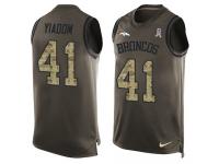 Nike Isaac Yiadom Green Men's Jersey - NFL Denver Broncos #41 Salute to Service Tank Top