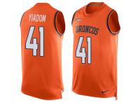 Nike Isaac Yiadom Orange Men's Jersey - NFL Denver Broncos #41 Player Name & Number Tank Top