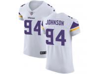 Nike Jaleel Johnson Elite White Road Men's Jersey - NFL Minnesota Vikings #94 Vapor Untouchable