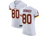 Nike Jamison Crowder Elite White Road Men's Jersey - NFL Washington Redskins #80 Vapor Untouchable