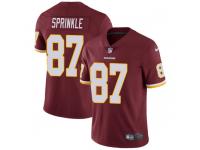 Nike Jeremy Sprinkle Washington Redskins Men's Limited Burgundy Team Color Vapor Untouchable Jersey