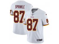 Nike Jeremy Sprinkle Washington Redskins Men's Limited White Vapor Untouchable Jersey