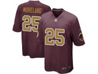 Nike Jimmy Moreland Washington Redskins Men's Game Burgundy Alternate Jersey