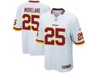 Nike Jimmy Moreland Washington Redskins Men's Game White Jersey