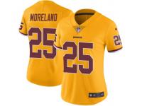 Nike Jimmy Moreland Washington Redskins Women's Limited Gold Color Rush Jersey