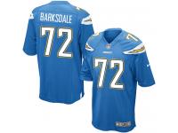 Nike Joe Barksdale Game Electric Blue Alternate Youth Jersey - NFL Los Angeles Chargers #72