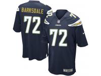 Nike Joe Barksdale Game Navy Blue Home Youth Jersey - NFL Los Angeles Chargers #72