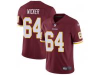 Nike JoJo Wicker Washington Redskins Men's Limited Burgundy Team Color Vapor Untouchable Jersey