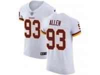 Nike Jonathan Allen Elite White Road Men's Jersey - NFL Washington Redskins #93 Vapor Untouchable