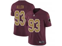 Nike Jonathan Allen Limited Burgundy Red Alternate Youth Jersey - NFL Washington Redskins #93 Vapor Untouchable 80th Anniversary