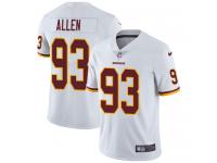 Nike Jonathan Allen Limited White Road Men's Jersey - NFL Washington Redskins #93 Vapor Untouchable