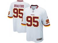 Nike Jordan Brailford Washington Redskins Youth Game White Jersey