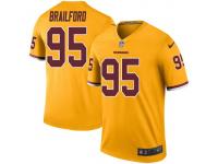 Nike Jordan Brailford Washington Redskins Youth Legend Vapor Untouchable Gold Color Rush Jersey